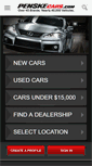 Mobile Screenshot of penskecars.com